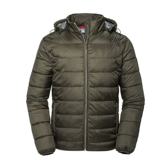 Russell Mens NanoPadded Jacket / Dark Olive